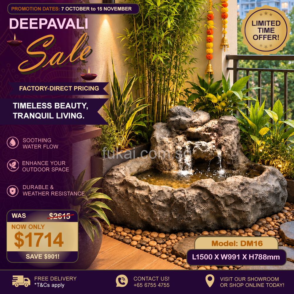 Model DM16 Water Feature